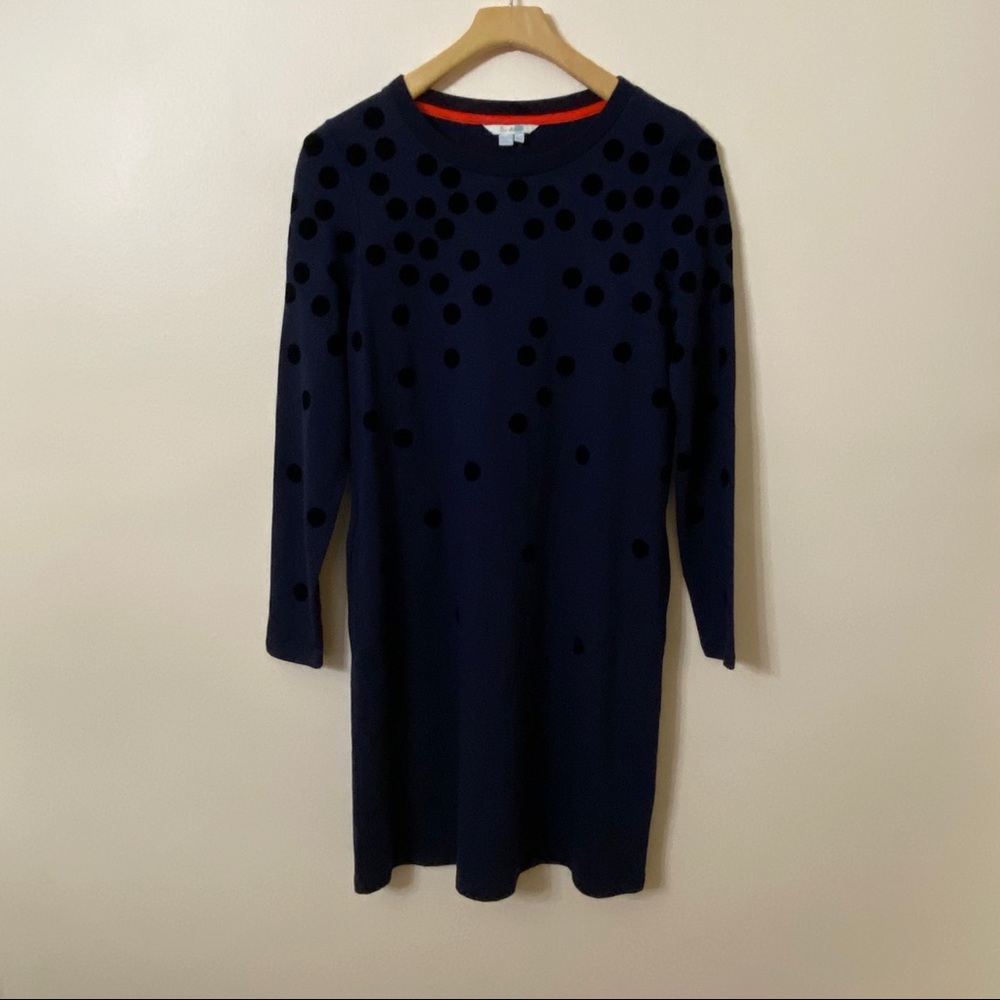 BODEN Navy Cotton Dress 6